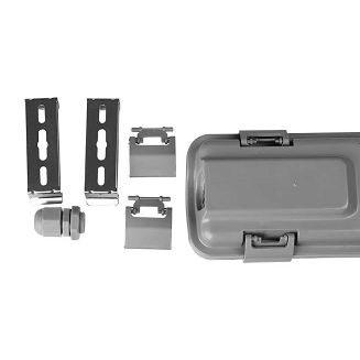 Oprawa hermetyczna V-TAC VT-12023 2x 120cm (2x 18W) 6400K 3400lm (SKU 6399) Czarny - 7