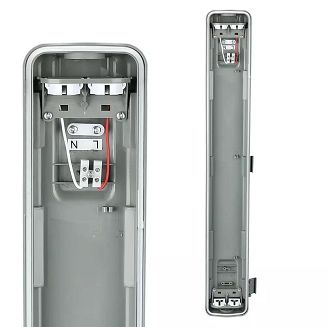 Oprawa hermetyczna V-TAC VT-12023 2x 120cm (2x 18W) 6400K 3400lm (SKU 6399) Czarny - 8