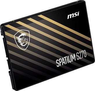 Dysk SSD MSI SPATIUM S270 SATA 2.5” 480GB - 3