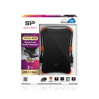 Dysk zewnętrzny HDD Silicon Power Armor A30 (2TB; 2.5