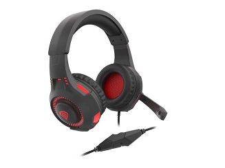 SŁUCHAWKI NAUSZNE GENESIS RADON 210 7.1 Z MIKROFONEM CZARNO-CZERWONE USB - 8