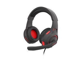 SŁUCHAWKI NAUSZNE GENESIS RADON 210 7.1 Z MIKROFONEM CZARNO-CZERWONE USB - 4