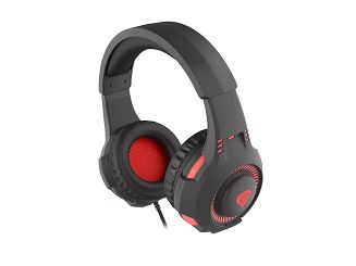 SŁUCHAWKI NAUSZNE GENESIS RADON 210 7.1 Z MIKROFONEM CZARNO-CZERWONE USB - 6