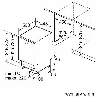 Zmywarka do zabudowy BOSCH SPV4EMX61E - 9