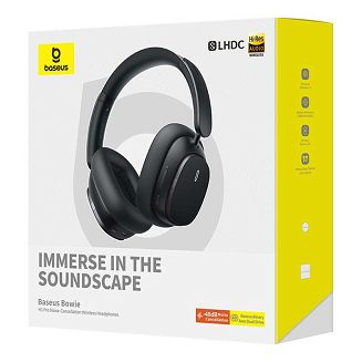 Słuchawki bezprzewodowe Baseus Bowie H1 Pro (czarny) - 5