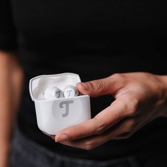 Teufel AIRY TWS Pro True-Wireless Słuchawki douszne Bluetooth srebrno-białe - Słuchawki - 20 KHz - 11