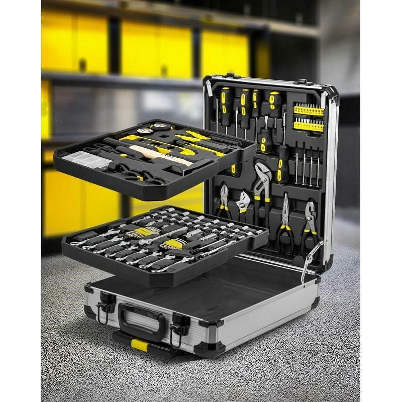 ZESTAW KLUCZY  186el./WALIZKA NA KÓŁKACH /WMC