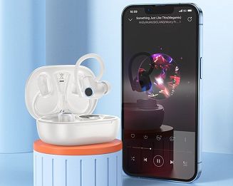 Słuchawki bezprzewodowe Hoco EQ8 Pure joy (biały) - 6