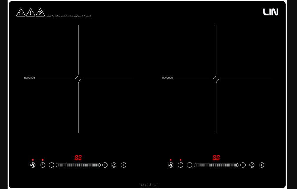 Płyta indukcyjna LIN LI2H-180