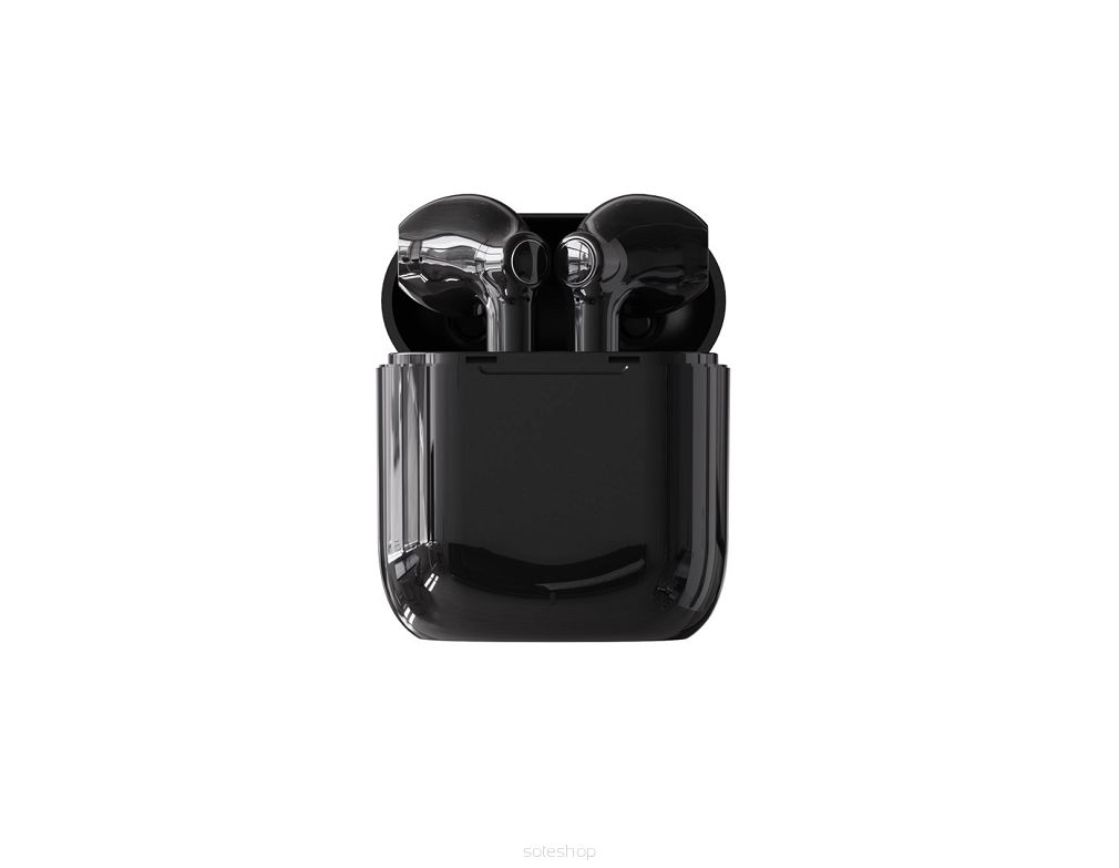 Denver TWE-39B słuchawki/zestaw słuchawkowy True Wireless Stereo (TWS) Douszny Połączenia/muzyka Bluetooth Czarny
