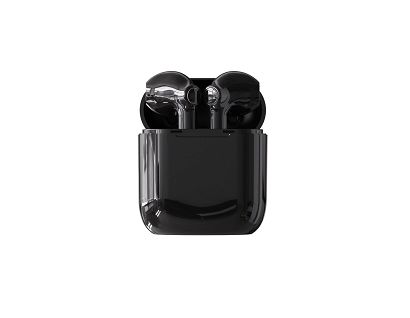 Denver TWE-39B słuchawki/zestaw słuchawkowy True Wireless Stereo (TWS) Douszny Połączenia/muzyka Bluetooth Czarny