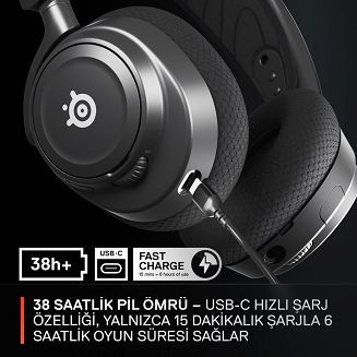 Słuchawki SteelSeries Arctis Nova 7 Czarne (61553) - 8