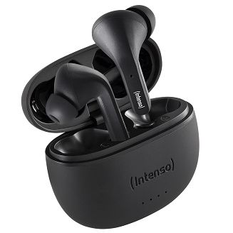 Intenso Black Buds T300A Słuchawki True Wireless Stereo (TWS) Douszny Połączenia/Muzyka/Sport/Codzienność USB Type-C Bluetooth Czarny - 10
