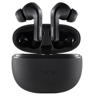 Intenso Black Buds T300A Słuchawki True Wireless Stereo (TWS) Douszny Połączenia/Muzyka/Sport/Codzienność USB Type-C Bluetooth Czarny - 7