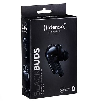 Intenso Black Buds T300A Słuchawki True Wireless Stereo (TWS) Douszny Połączenia/Muzyka/Sport/Codzienność USB Type-C Bluetooth Czarny - 3