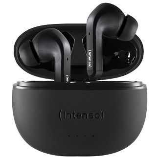 Intenso Black Buds T300A Słuchawki True Wireless Stereo (TWS) Douszny Połączenia/Muzyka/Sport/Codzienność USB Type-C Bluetooth Czarny - 15