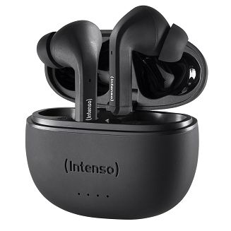 Intenso Black Buds T300A Słuchawki True Wireless Stereo (TWS) Douszny Połączenia/Muzyka/Sport/Codzienność USB Type-C Bluetooth Czarny - 9