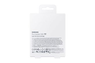 Dysk zewnętrzny SSD Samsung T7 (1TB; USB 3.2; szary; MU-PC1T0T/WW) - 10