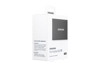 Dysk zewnętrzny SSD Samsung T7 (1TB; USB 3.2; szary; MU-PC1T0T/WW) - 11