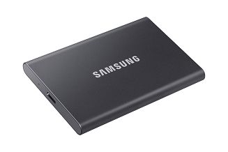 Dysk zewnętrzny SSD Samsung T7 (1TB; USB 3.2; szary; MU-PC1T0T/WW) - 6