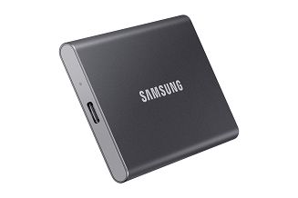 Dysk zewnętrzny SSD Samsung T7 (1TB; USB 3.2; szary; MU-PC1T0T/WW) - 8