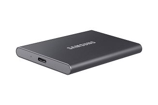 Dysk zewnętrzny SSD Samsung T7 (1TB; USB 3.2; szary; MU-PC1T0T/WW) - 7