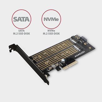 Axagon PCEM2-D adapter Wewnętrzny M.2, SATA - 3