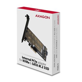 Axagon PCEM2-D adapter Wewnętrzny M.2, SATA - 10