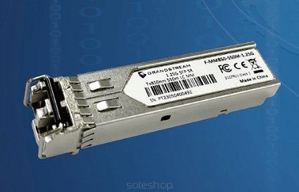 Grandstream SFP+ Moduł Światłowodowy (Multi-Mode, 850nm Wave-Length, 550-Meter, 1.25Gbps) | Sieć | Moduły SFP
