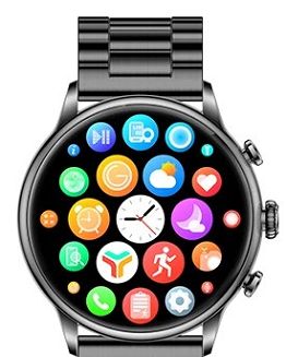 Zegarek myPhone Elegancki 2 | Inteligentny zegarek | Dioda AMOLED | 1,43