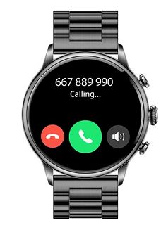 Zegarek myPhone Elegancki 2 | Inteligentny zegarek | Dioda AMOLED | 1,43