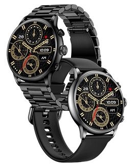 Zegarek myPhone Elegancki 2 | Inteligentny zegarek | Dioda AMOLED | 1,43