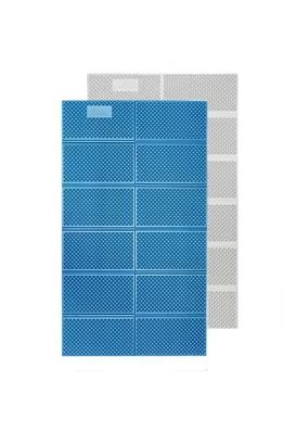 Karimata egg crate folding mat double 1.8 niebieska NATUREHIKE