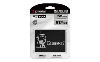 Dysk SSD Kingston KC600 (512GB; 2.5