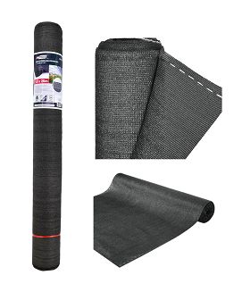 AW Siatka cieniująca 140g 1,2*25m szara UV 80% - 4