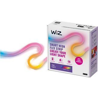 WiZ | Inteligentna listwa świetlna WiFi Neon Flex 3m Type-C | 24 W | RGB - 5