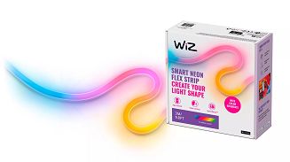 WiZ | Inteligentna listwa świetlna WiFi Neon Flex 3m Type-C | 24 W | RGB - 3