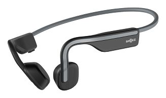 Słuchawki bezprzewodowe kostne Shokz OpenMove USB-C szare - 3