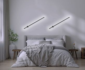 Lampa ścienna LED Activejet AJE-HILTON Black NW - 9