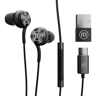 MAXELL XC1 Słuchawki przewodowe USB-C connector czarne - 3