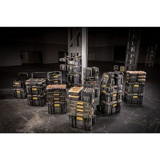 DeWALT DWST08061-1 pudełko na narzędzia Przybornik Metal, Plastik Czarny, Stal nierdzewna, Żółty - 19
