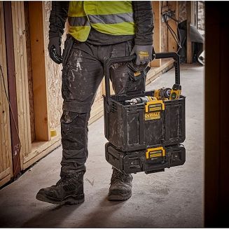 DeWALT DWST08061-1 pudełko na narzędzia Przybornik Metal, Plastik Czarny, Stal nierdzewna, Żółty - 14