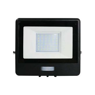 Projektor LED V-TAC 30W SAMSUNG CHIP Czujnik Ruchu Czarny Z MUFĄ VT-138S 3000K 2340lm 5 Lat Gwarancji - 3