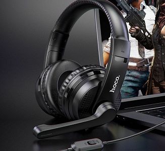 Słuchawki gamingowe Hoco W103 Magic tour (czarny) - 7