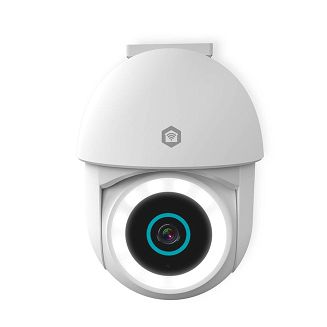 Kamera zewnętrzna Nedis Smartlife Wifi, IP65 czujnik ruchu, night vision, biały - 4