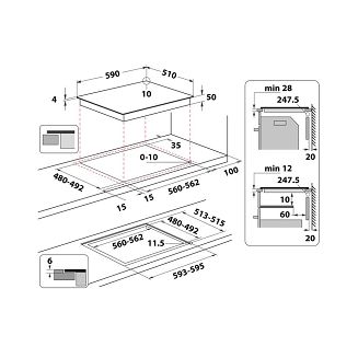 Płyta indukcyjna WHIRLPOOL WS Q2160 NE (WYPRZEDAŻ) - 13
