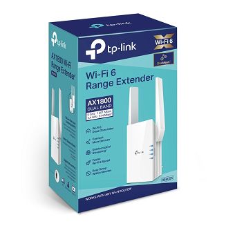 TP-LINK RE605X przedłużacz sieciowy Biały 1000 Mbit/s - 5