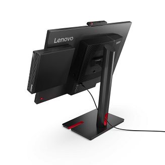 Komputer stacjonarny Lenovo ThinkCentre M70q z procesorem Intel Core i5-14400T, pamięcią wewnętrzną 16 GB SO-DIMM DDR5, dyskiem SSD o pojemności 512 GB i kartą graficzną Intel UHD Graphics 730, bez napędu optycznego - 9