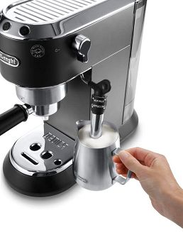 Ekspres ciśnieniowy DeLonghi Dedica Style EC 685.BK (1350W; kolor czarny) - 3