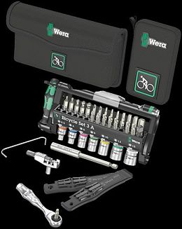 Zestaw narzędzi do naprawy rowerów Bicycle SET 3A 40 części - 3